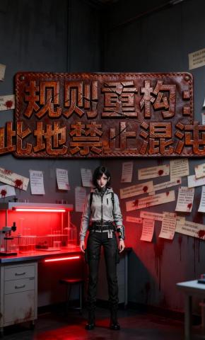 短剧《规则重构：此地禁止混沌》海报