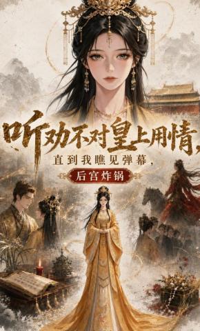 短剧《听劝不对皇上用情，直到我瞧见弹幕后宫炸锅》海报