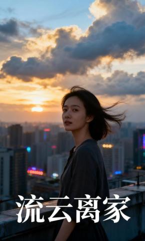短剧《流云离家》海报