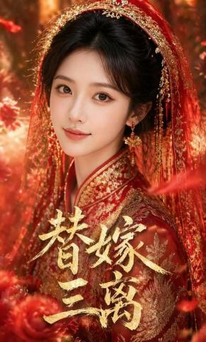 短剧《替嫁三离》海报