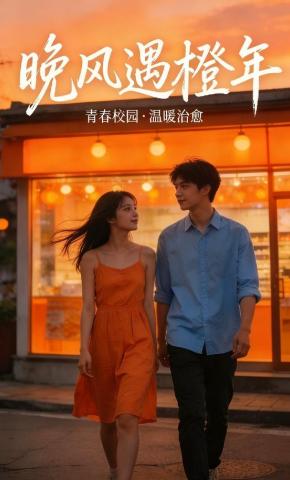 短剧《晚风遇橙年》海报