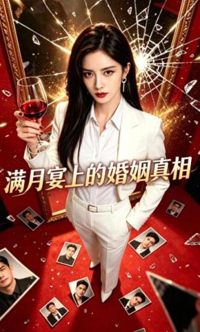 短剧《满月宴上的婚姻真相》海报
