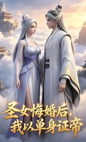 短剧《圣女悔婚后，我以单身证帝》海报