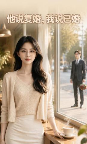 短剧《他说复婚，我说已婚》海报
