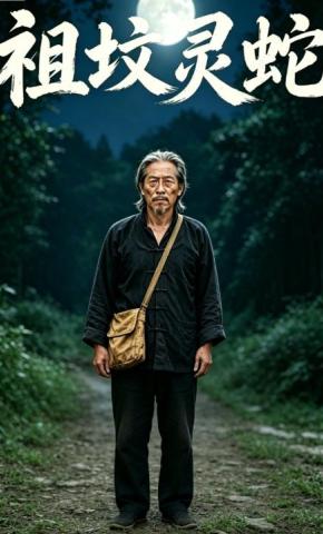 短剧《祖坟灵蛇》海报