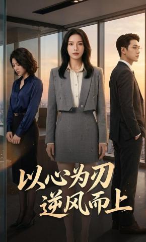 短剧《以心为刃，逆风而上》海报