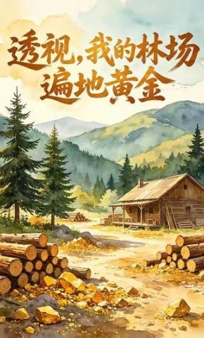 短剧《透视，我的林场遍地黄金》海报