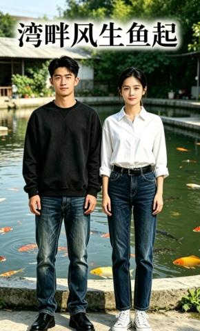 短剧《湾畔风生鱼起》海报