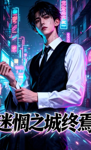 短剧《迷惘之城终焉》海报