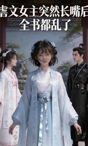 短剧《虐文女主突然长嘴后，全书都乱了》海报