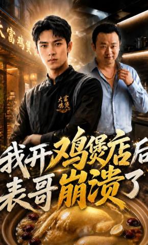 短剧《我开鸡煲店后，表哥崩溃了》海报