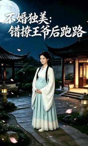 短剧《不婚独美：错撩王爷后跑路》海报