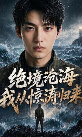 短剧《绝境沧海我从惊涛归来》海报