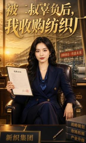 短剧《被二叔辜负后我收购纺织厂》海报