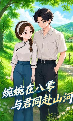 短剧《婉婉在八零，与君同赴山河》海报