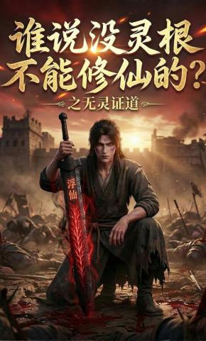 短剧《谁说没灵根不能修仙的？之无灵证道》海报