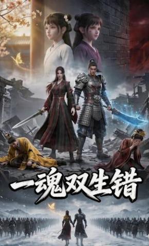 短剧《一魂双生错》海报