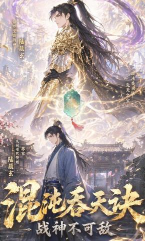 短剧《混沌吞天诀：战神不可敌》海报