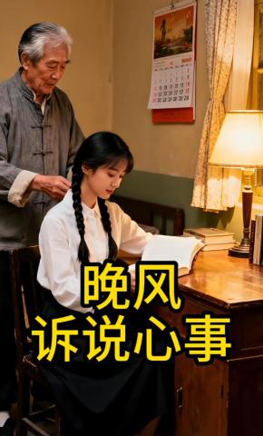 短剧《晚风诉说心事》海报