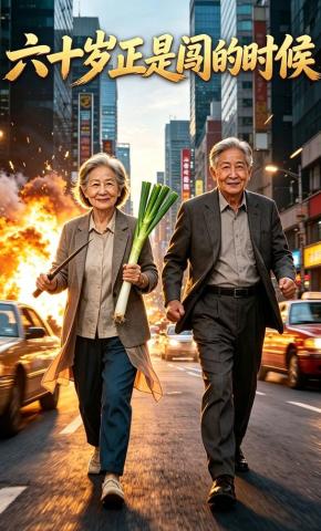 短剧《六十岁正是闯的时候》海报