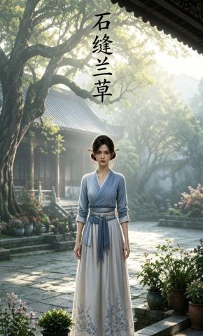 短剧《石缝兰草》海报