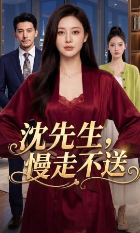 短剧《沈先生，慢走不送》海报