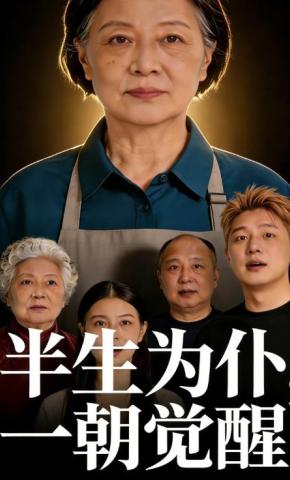 短剧《半生为仆，一朝觉醒》海报