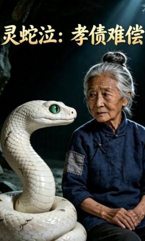 短剧《灵蛇泣：孝债难偿》海报