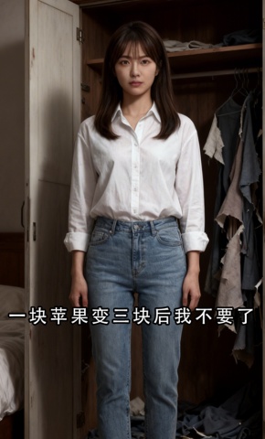 短剧《一块苹果变三块后我不要了》海报