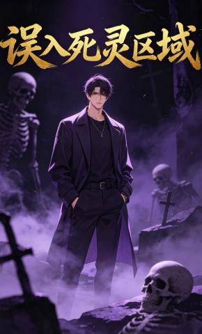 短剧《误入死灵区域》海报