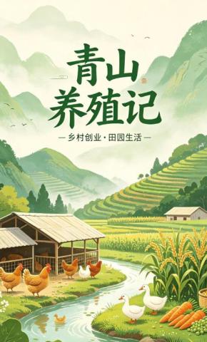 短剧《青山养殖记10》海报