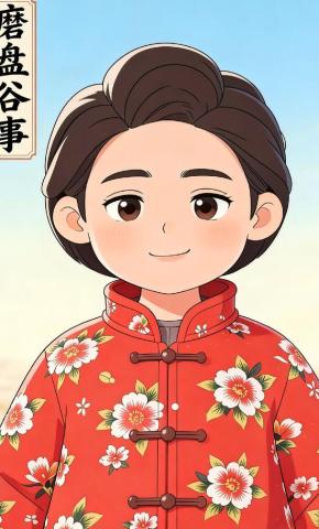 短剧《磨盘谷事》海报