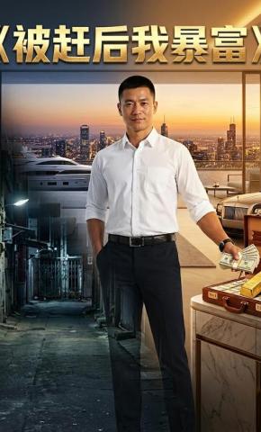 短剧《被赶后我暴富》海报