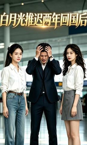 短剧《白月光推迟两年回国后》海报