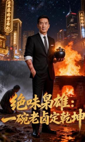 短剧《绝味枭雄：一碗老卤定乾坤》海报