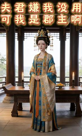 短剧《夫君嫌我没用，可我是郡主啊》海报