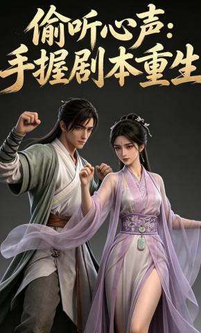 短剧《偷听心声：手握剧本重生》海报