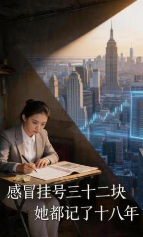 短剧《感冒挂号三十二块她都记了十八年》海报