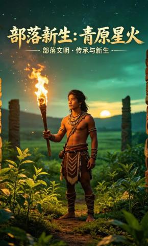 短剧《部落新生：青原星火》海报