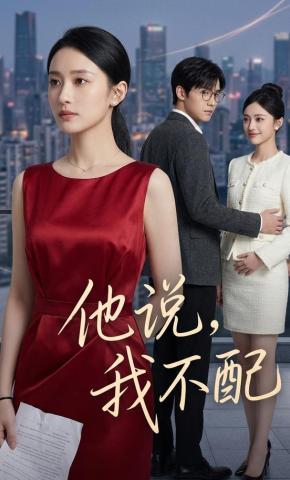 短剧《他说，我不配》海报