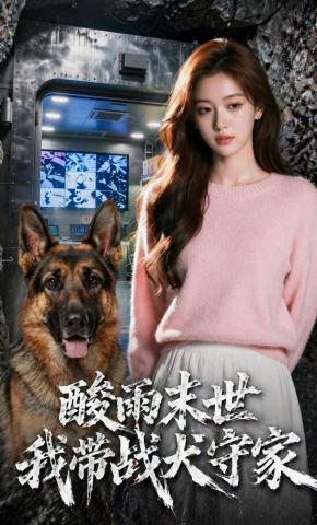短剧《酸雨末世我带战犬守家》海报