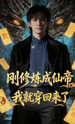 短剧《刚修炼成仙帝我就穿回来了》海报