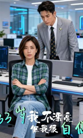 短剧《33岁我不漂亮但我很自信》海报