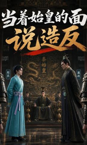 短剧《当着始皇的面说造反》海报