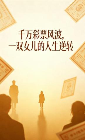 短剧《千万彩票风波，一双女儿的人生逆转》海报