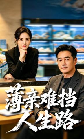 短剧《薄亲难挡人生路》海报