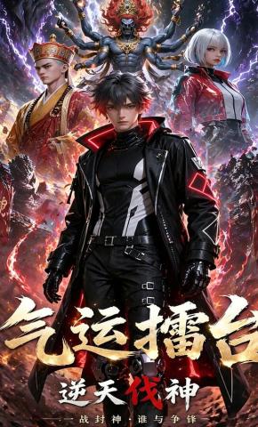 短剧《气运擂台：逆天伐神》海报
