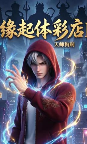短剧《缘起体彩店I天师狗剩》海报