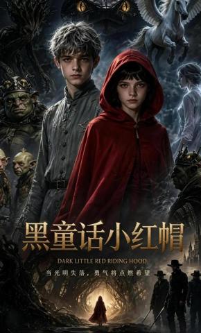 短剧《黑童话小红帽》海报