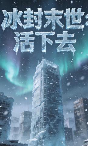 短剧《冰封末世活下去》海报